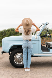 Emma Wide Brim Fedora