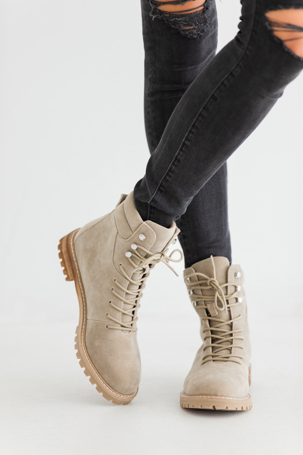 Treading Lightly Suede Boots